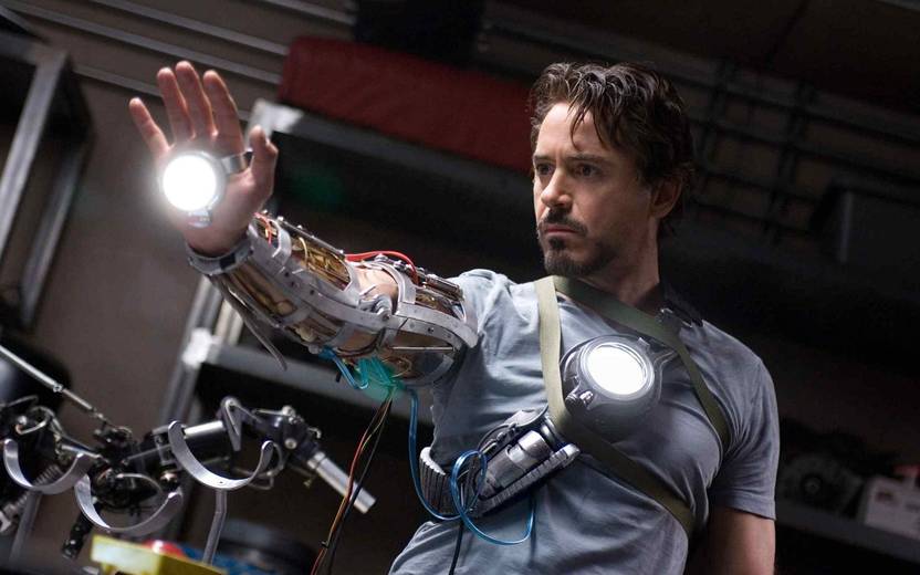 Movie Iron Man Robert Downey Jr Hd Wallpaper Background Paper Print