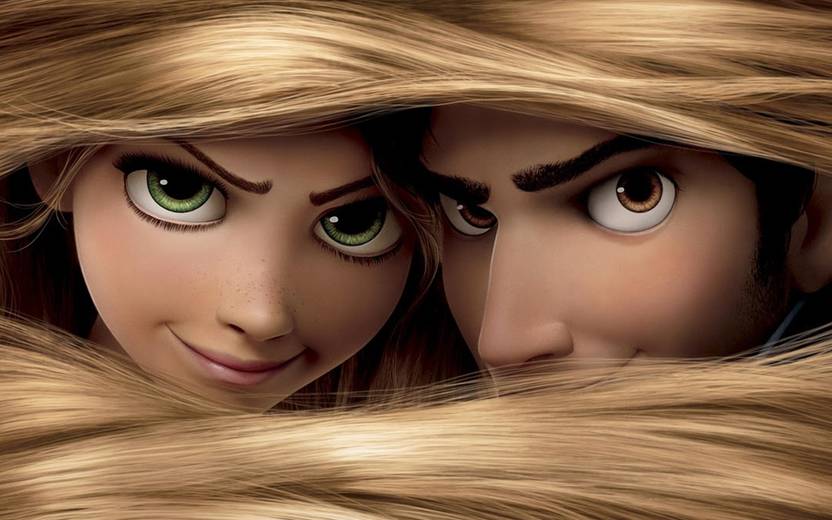 Movie Tangled Disney Hd Wall Poster Paper Print Movies