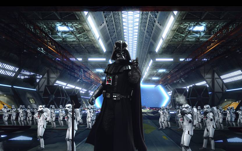 Movie Star Wars Stormtrooper Darth Vader Hd Wallpaper Background