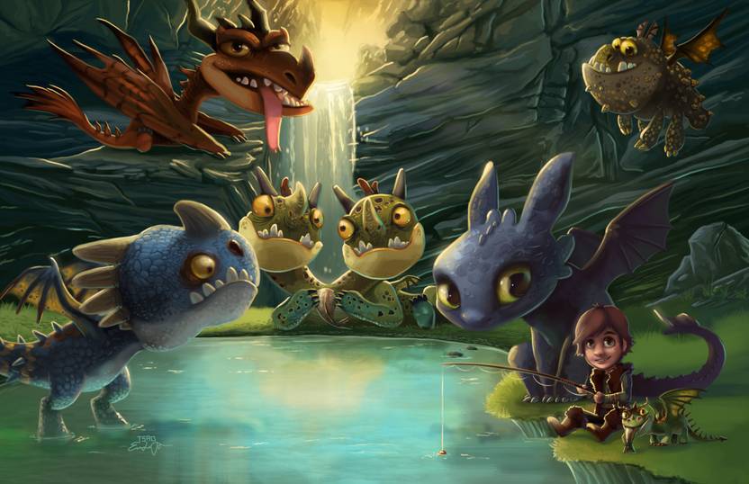 Movie How To Train Your Dragon Hiccup Toothless Hd Wall