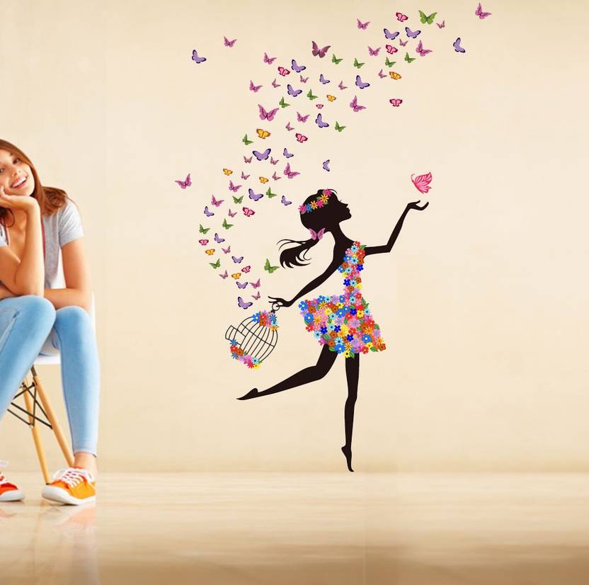newway decals medium wall sticker sticker price in india - buy