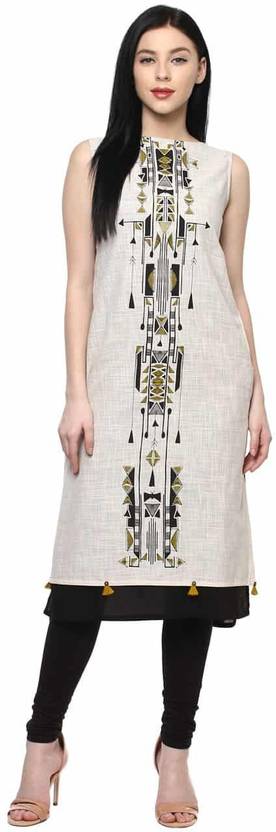 Rangmanch by Pantaloons Printed Women's Flared Kurta