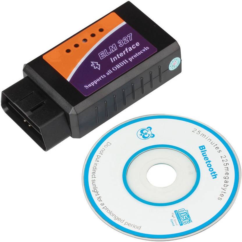 Gadget Guru ELM327 Bluetooth OBDII scanner OBD Interface Price in