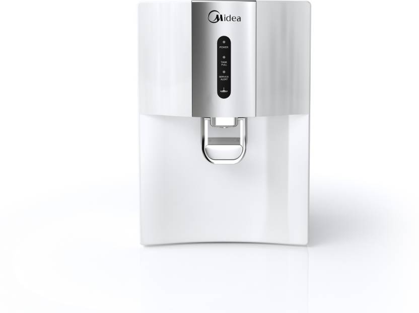 For 8999/-(50% Off) Midea MWPRO080AI6 Antibacterial Replaceable Tank 8 L RO Water Purifier  (White) at Flipkart