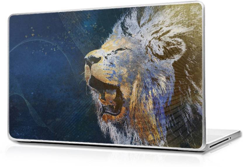 Global Lion Abstract Wallpaper Vinyl Laptop Decal 12 Price