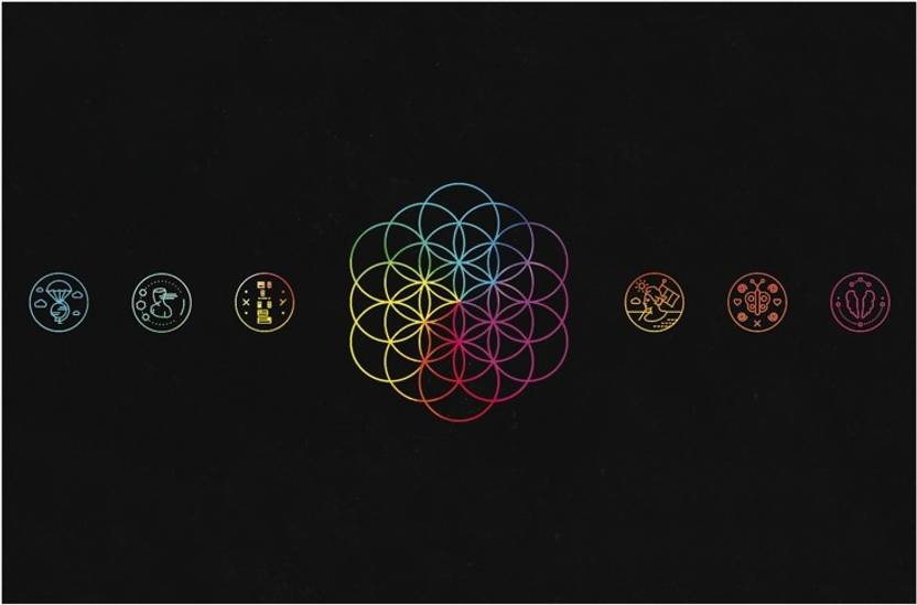 Coldplay A Head Full Of Dreams Album Art Poster Paper