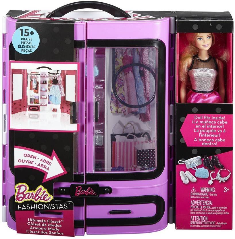 Barbie Fashionistas Ultimate Wardrobe Barbie Fashionistas Ultimate Wardrobe Multicolor