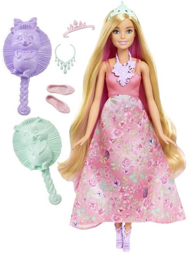 For 863/-(42% Off) Barbie DREAMTOPIA COLOR STYLIN' PRINCESS (Multicolor) at Flipkart