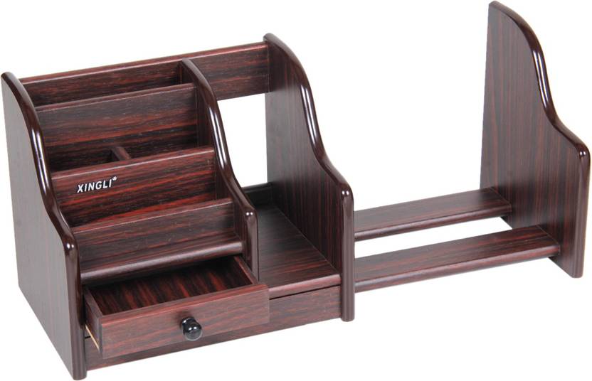 Flipkart Com Xingli 7 Compartments Wooden Pen Stand Desk Organizer Xingli 7 Compartments Wooden Pen Stand Desk Organizer Card Holder Book Shelves