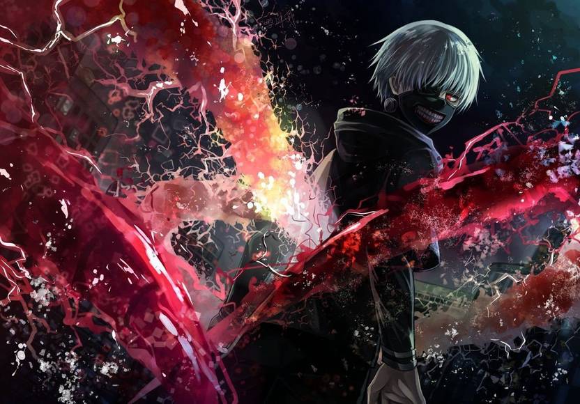 Ananyadesigns Anime Tokyo Ghoul Kaneki Ken Wallposter Paper