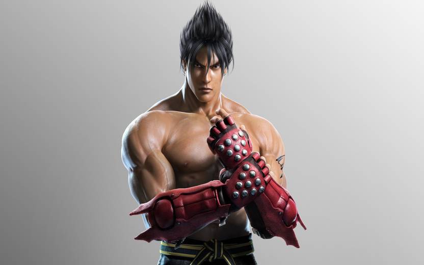 Ananyadesigns Jin Kazama Tekken Wall Poster Paper Print Gaming