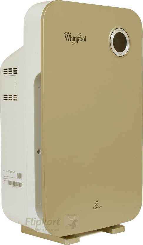 For 6999/-(56% Off) Whirlpool Purafresh W210 Portable Room Air Purifier  (Gold) at Flipkart