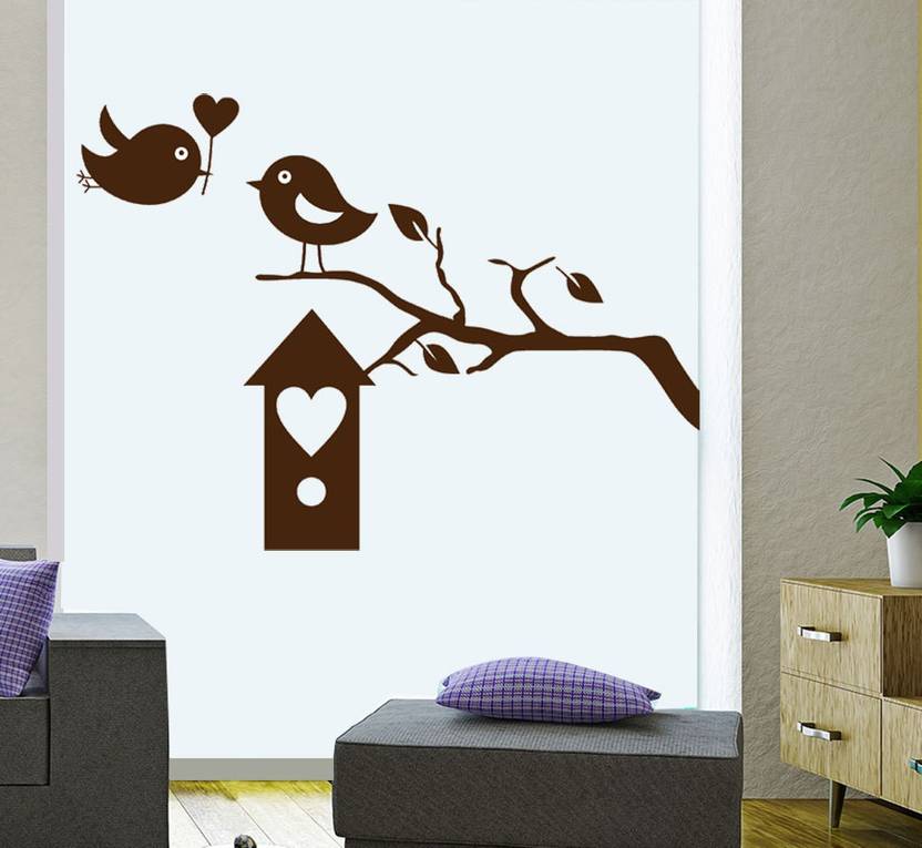 new way decals wall sticker romance wallpaper price in india - buy