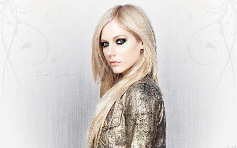 Belucky Avril Lavigne Blonde Music Women Wall Poster Paper