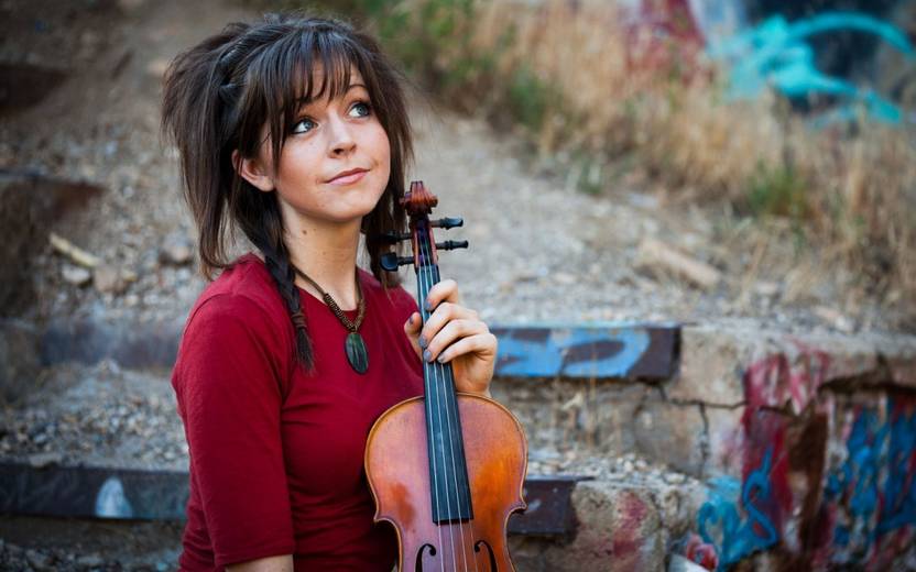 Belucky Lindsey Stirling Music Violene Women Wall Poster