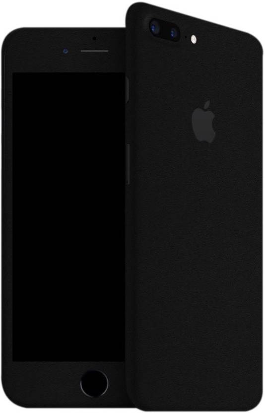 Gadgetswrap S 539 Black Matte Skin For Front Back Of Apple Iphone