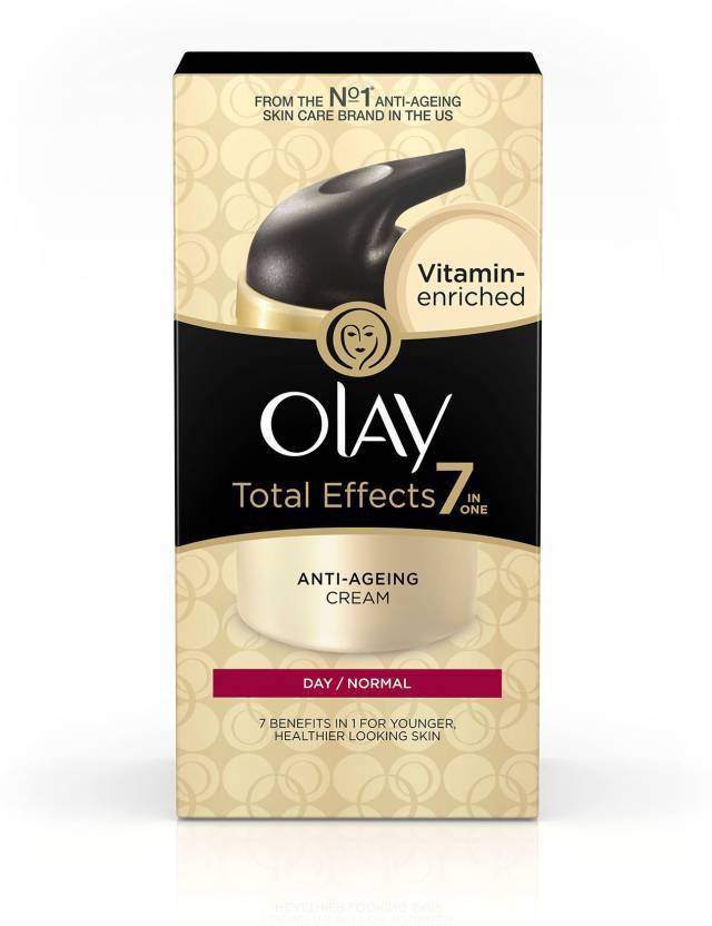 For 398/-(50% Off) OLAY OLAY TOTAL EFFECT DAY CREAM SPF15 (50 g) at Flipkart