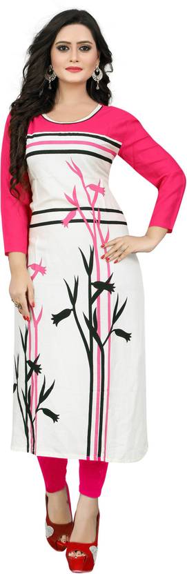 Vbuyz Casual Printed Women Kurti