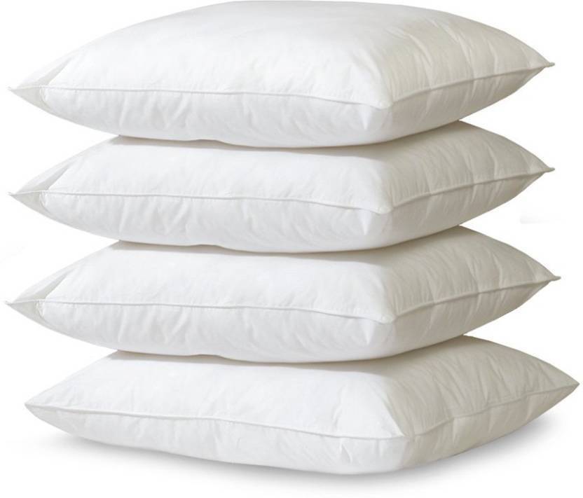 recron pillow Cotton Solid Bed/Sleeping Pillow Pack of 3 Buy recron