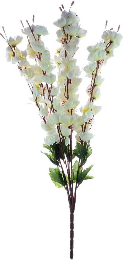 Kaykon Artificial Orchid Flower Bunch For Home Decor Flowers For
