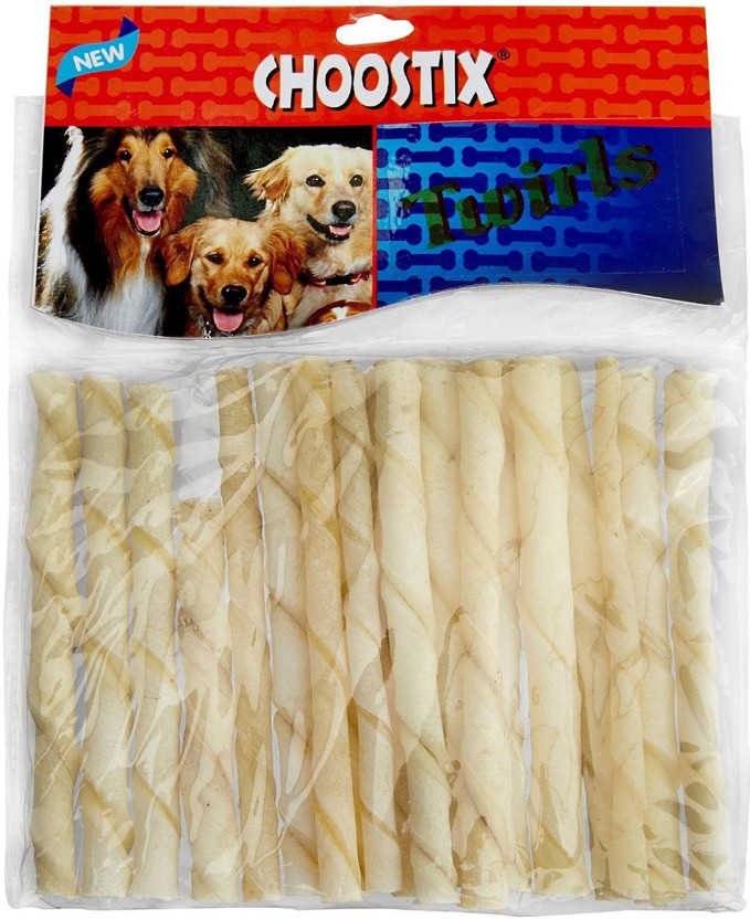 Choostix Choostix Twirls Chicken Dog Treat(100 g) - Flipkart Deal