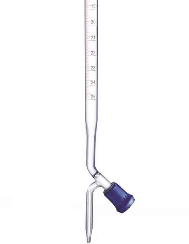 bfc borosilicate glass burette 25ml x 1 buret price in india buy