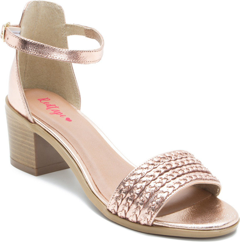 Red tape high heel shoes Clearance