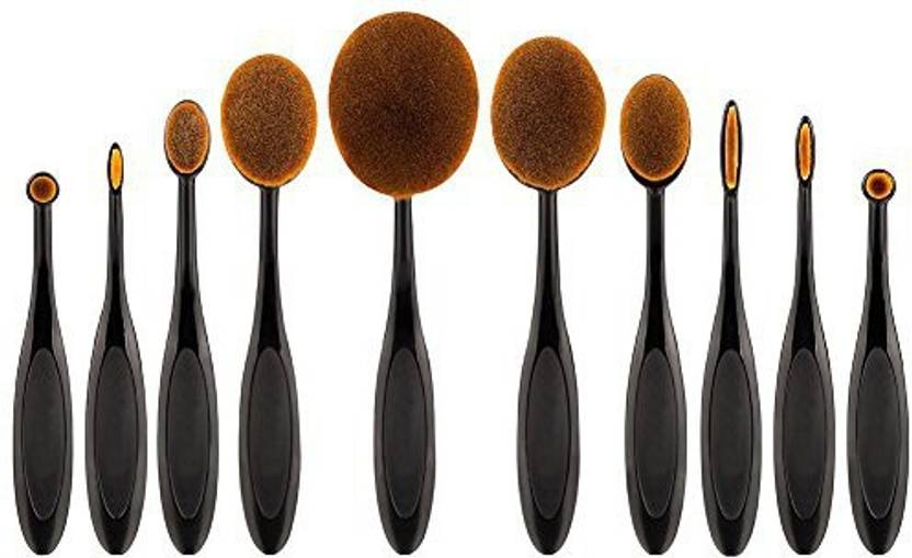 Yoseng New Fashionable Super Soft Oval Toothbrush Foundation Brushes