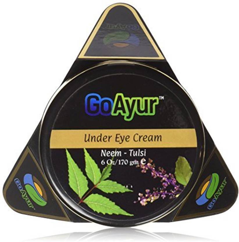 GoAyur Neem Tulsi Ayurvedic Under Eye Cream Natural Anti Wrinkles Under