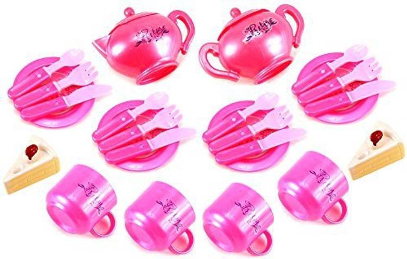 Velocity Toys Pretend Play Children S Kid Toy Tea Set W Velocity Toys Pretend Play