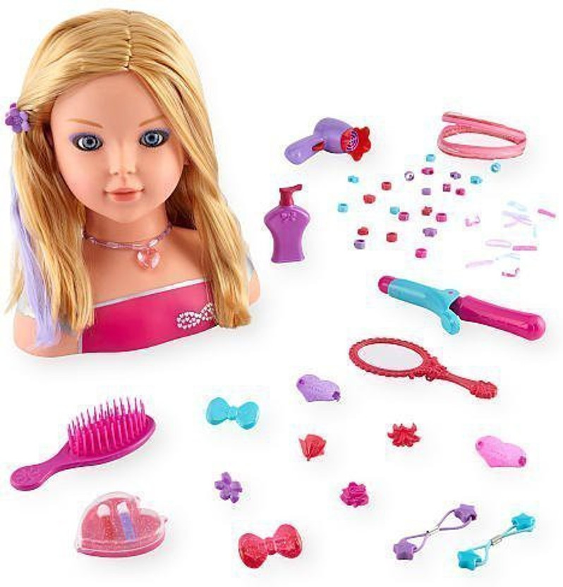 hair styling doll head toys r us