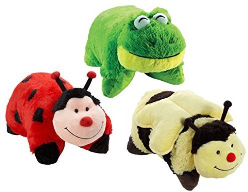Pillow Pets Pee Wees Plush Stuffed Animal Bumbly Bee Ms Ladybug