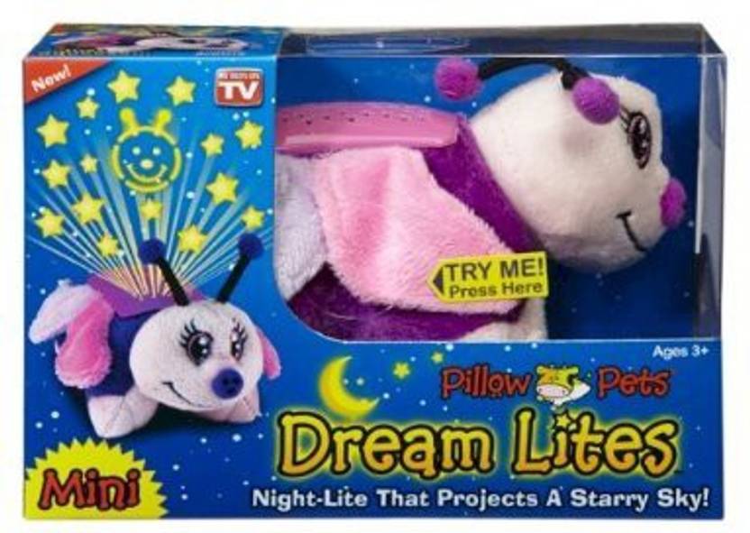Pillow Pets Dream Lites Mini Fluttery Butterfly 2 8 Inch
