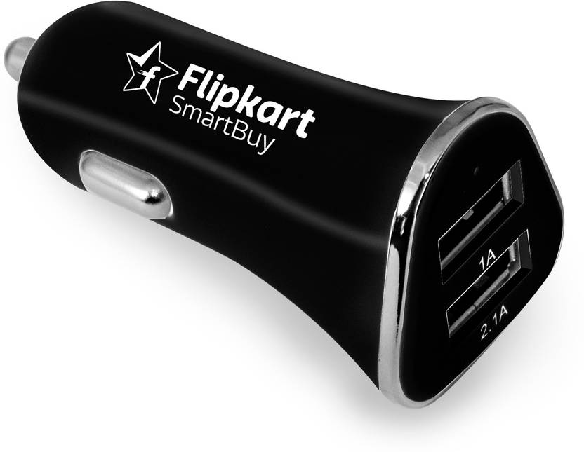 Flipkart SmartBuy 3.1A Dual Port Turbo Universal Car Charger Price in