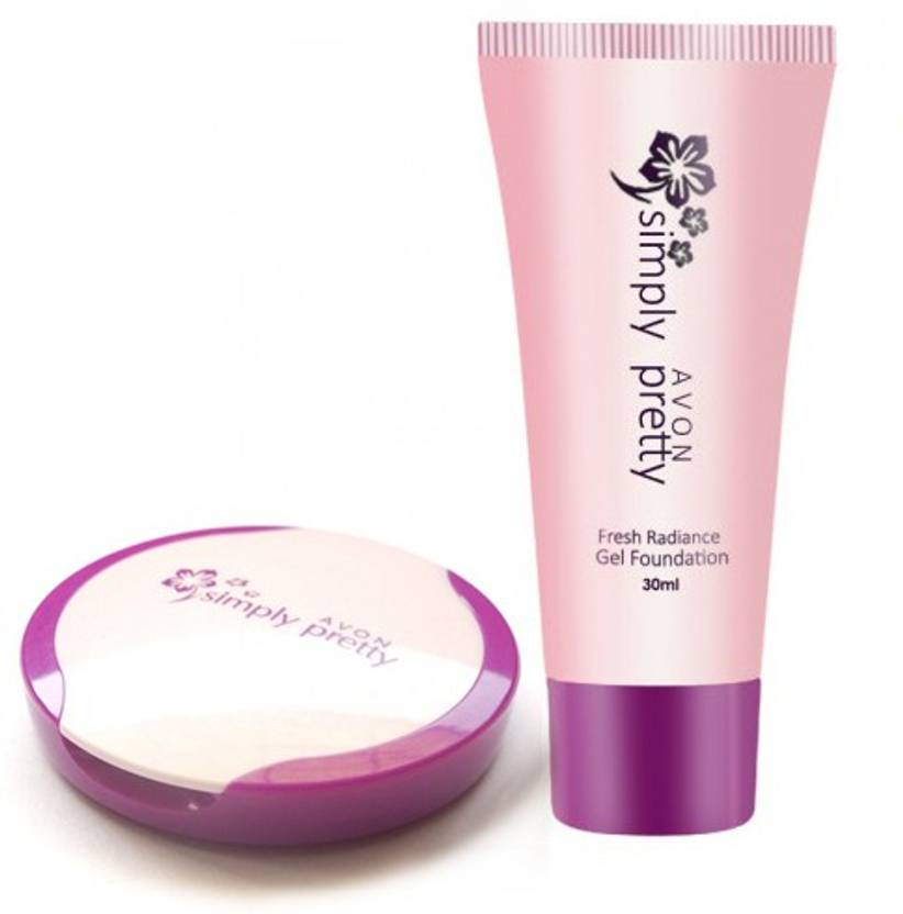 Avon Anew Simply Pretty Shine No More Pressed Powder Gel