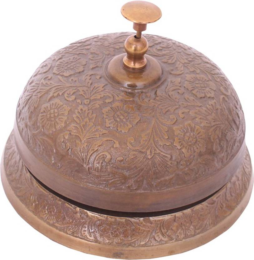 Home Sparkle Antique Office Aluminium Desk Bell In