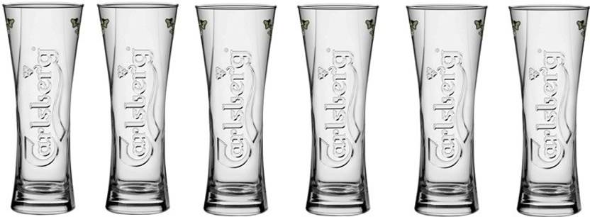 carlsberg 300ml club beer bar wine glasses premium big glass glass