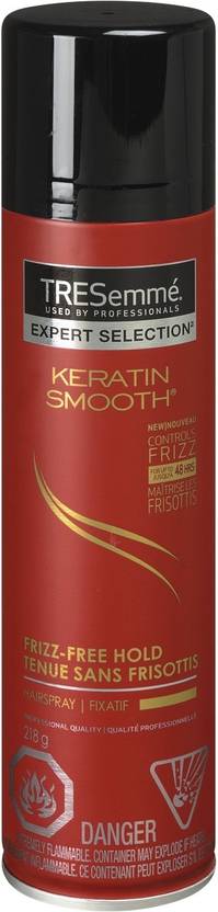Tresemme Keratin Smooth Spray Frizz Free Hold Hair Spray Hair Styler