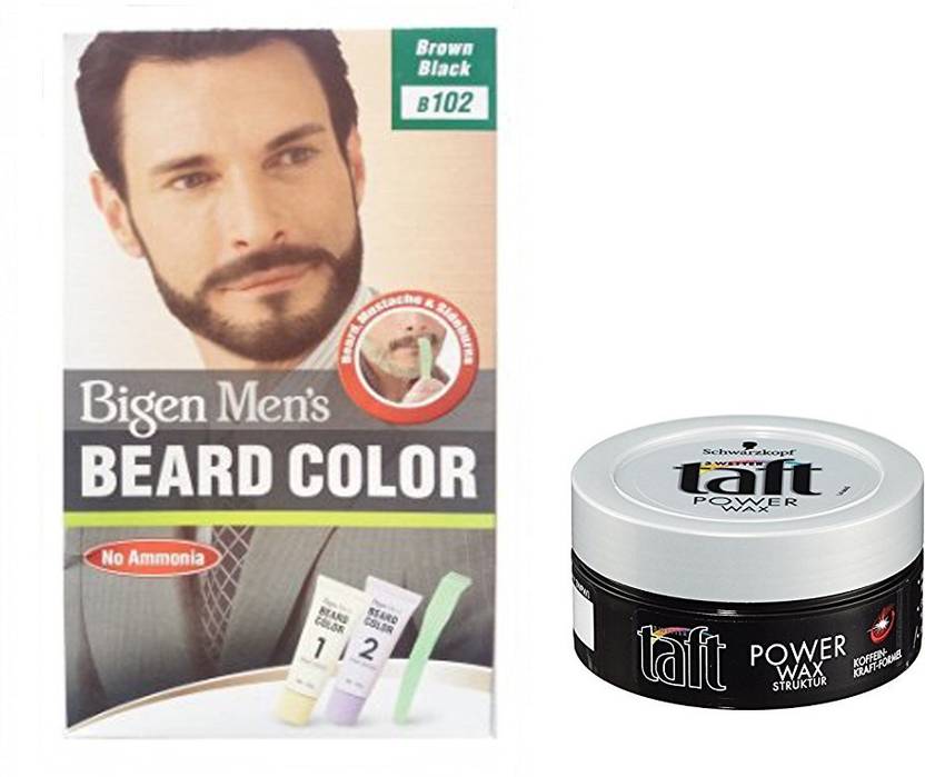 Bigen Beard Hair Colour With Schwarzkopf Taft Wax Price In India