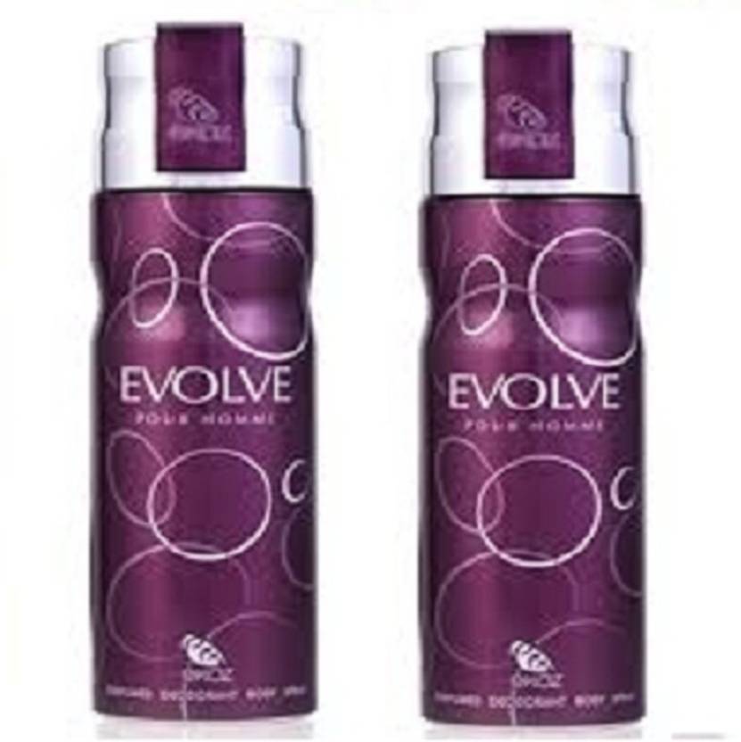 eKOZ EVOLVE DEO PACK OF 2 Deodorant Spray For Men Price in India