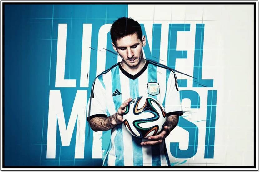 Lionel Messi Poster Poster on fine art paper 13x19 Fine Art Print ...