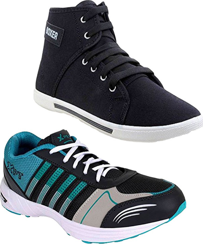 Aircum COMBO BOXER BLK-4G Running Shoes 