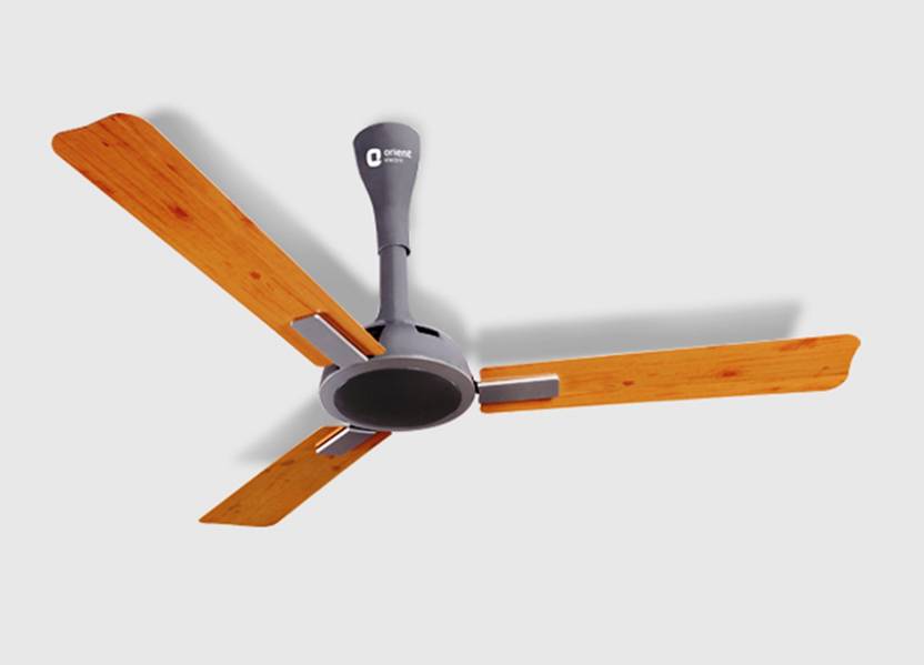 Orient Adrian Pine Wood Silver 3 Blade Ceiling Fan Price In