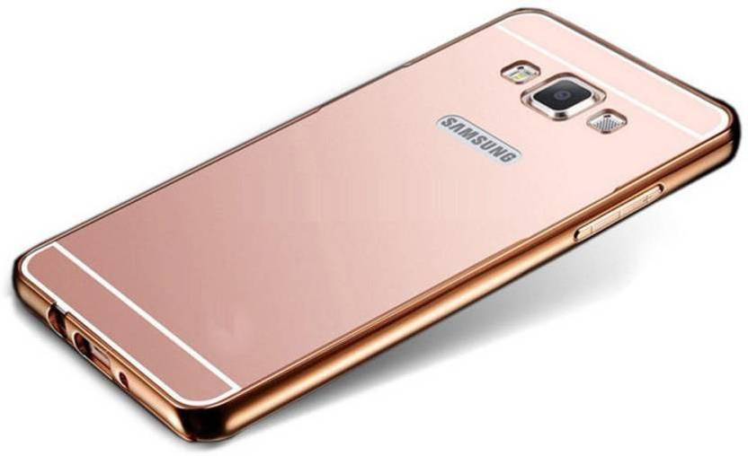 TRUE Back Cover for Metal Bumper Plus Acrylic Mirror Back Cover For Samsung Galaxy Grand i9082 Rose Gold (TRUE ROSE GOLD, Metal)