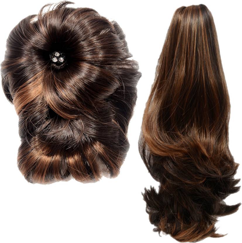 Mansiyaorange Latest Exclusive Artificial Hair Hair Extension