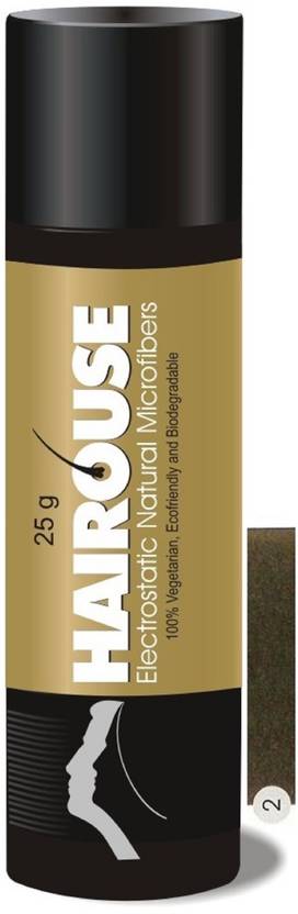 Hairouse Natural Hair Building Microfibers Natural Black 25 Gms