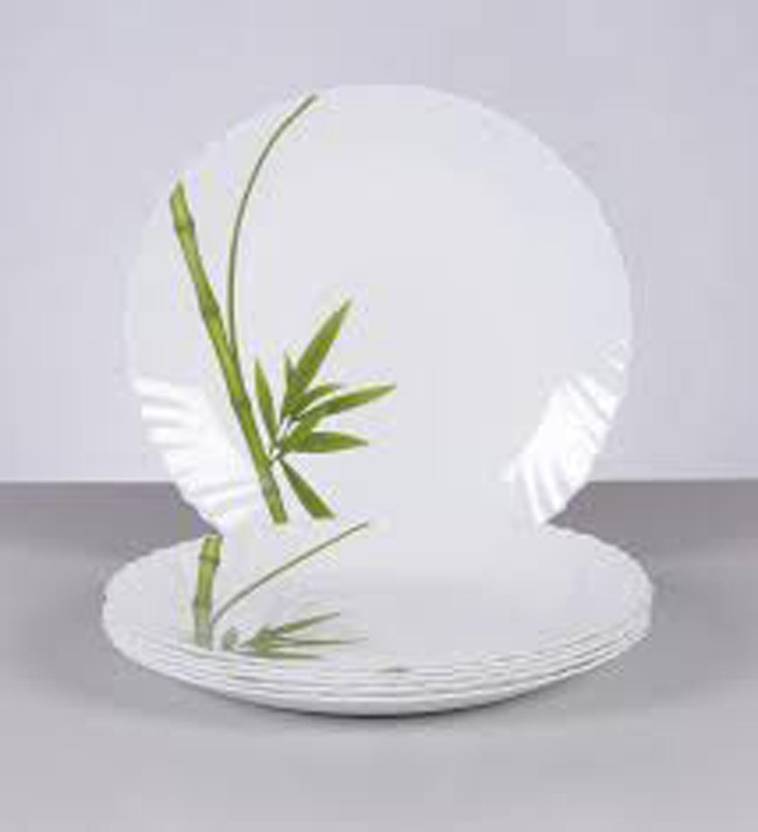 LAOPALA FLUTED GREEN Dinner Plates Price in India Buy LAOPALA FLUTED