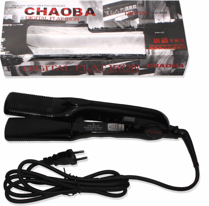 Chaoba Digital Flat Iron Hair Straightener Chaoba Flipkart Com