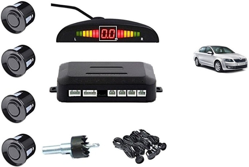 Typhon PS5212 Optimum Car parking Sensor BlackÂ For Octavia Parking Sensor(Ultrasonic Systems)