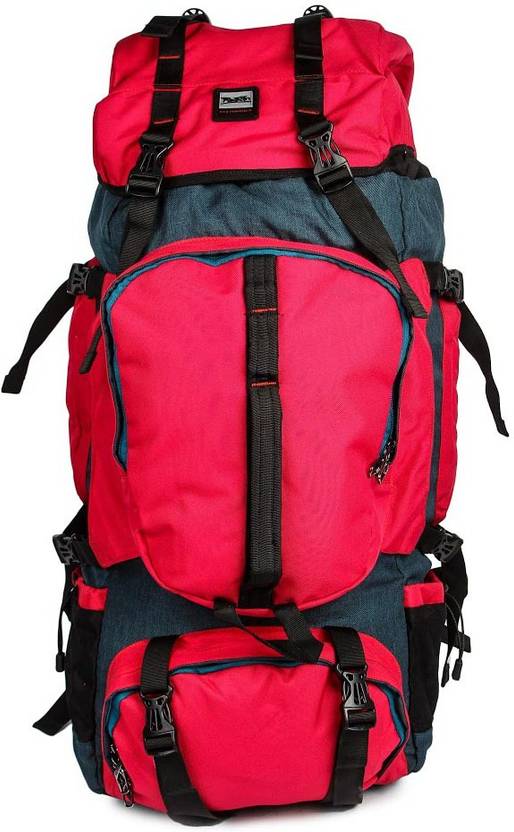 Redan Multicolor Hiking Trekking And Travelling Bag With Rain Cover Redan Multicolor Hiking Trekking And Travelling Bag With Rain Cover Rucksack 60 L